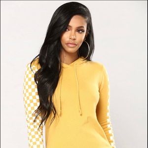 Fashion Nova Sweatshirt Dress